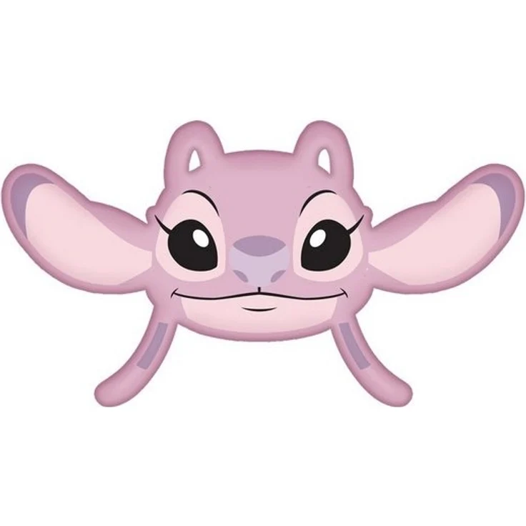 Lilo & Stitch Kissen – Angel Pink Dekokissen in 3D-Optik für Sofa & Bett – Bild 4