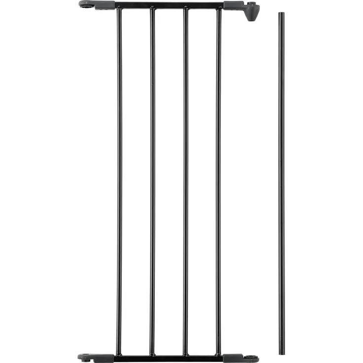 Baby Dan Flex Sektion/Verlängerung, Anthrazit, 33 cm: für Schutzgitter Flex M / L / XL / XXL sowie Laufställe Park-A-Kid und Square - hergestellt in Dänemark