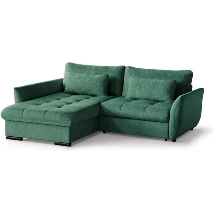 Beautysofa Ecksofa Caro, Lieferung beinhaltet die Einbringung in die Wohnung, 240 cm Corner Sofa, stilvoll Wohnzimmerecke – Bild 4