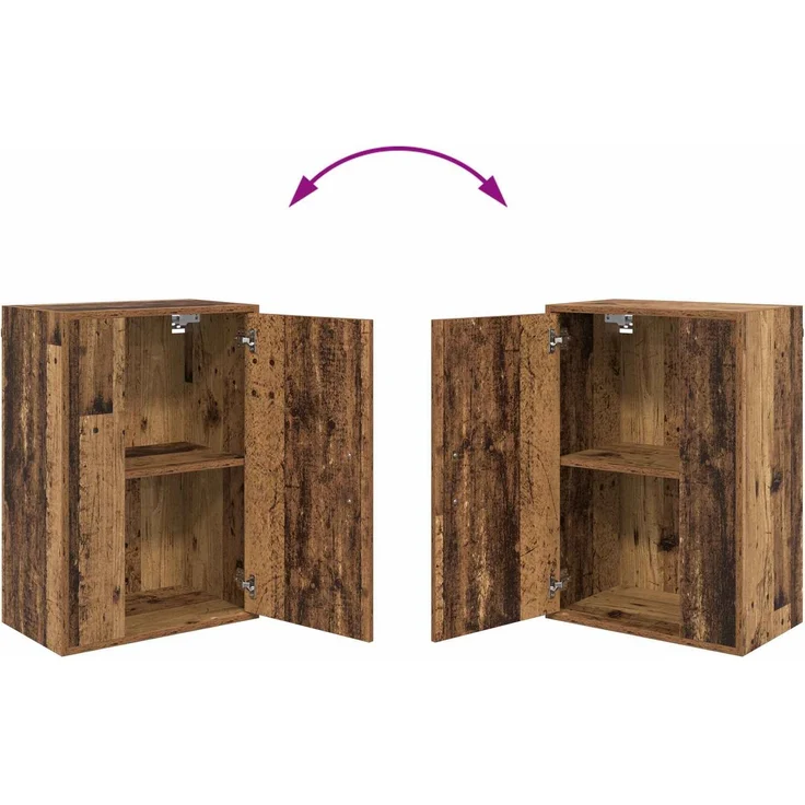 vidaXL TV-Schrankset 140 x 40 x 33 cm Altholz 3397902 – Bild 11