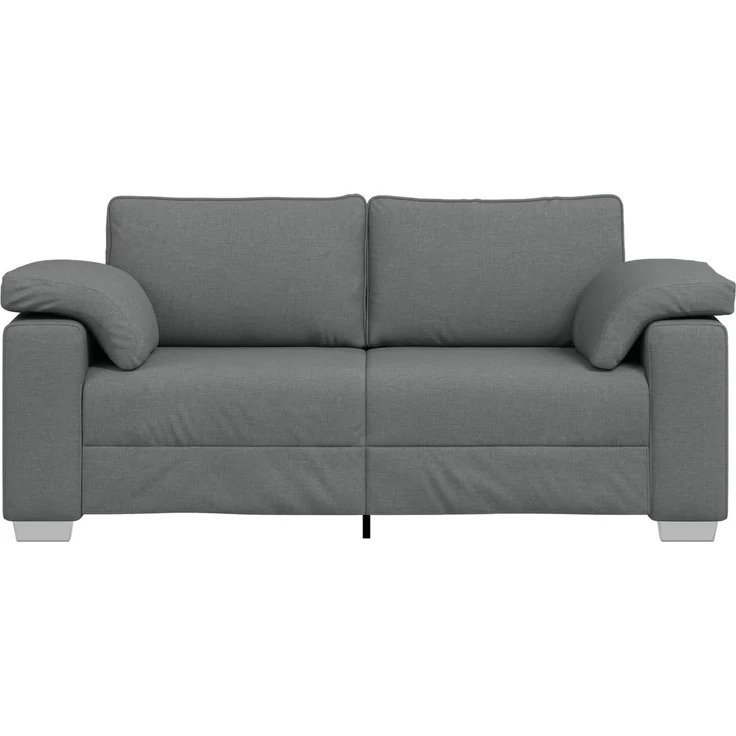 vidaXL Zweisitzer-Sofa Dunkelgrau 180 cm Stoff 4105228 – Bild 2