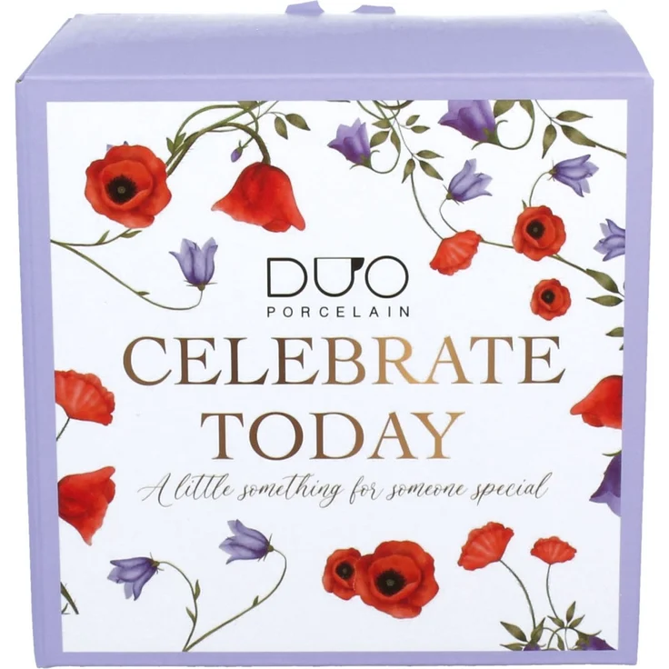 DUO Becher ANGELA mit Fuß, 500 ml, inkl. Deckel und Teesieb, New Bone China Porzellan – Bild 4