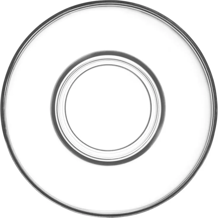 LAV Eda Unterteller Set ø11,5 cm - 6-teilig aus Glas, passend für Teegläser
