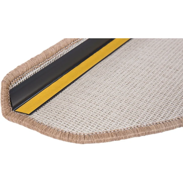 Andiamo Stufenmatte Bob, Made in Poland, halbrund, Höhe: 4,5 mm, melierte Schlinge, selbstklebend, Set mit 2 Stück oder 15 Stück – Bild 2