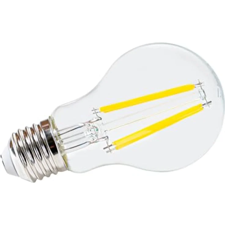 Arcchio E27 LED Lampe 5W, Energieeffizienzklasse A, warmweiss 3000K, 1060 Lumen, nicht dimmbar, klares Glas, Ersatz für 75W Glühbirne – Bild 3