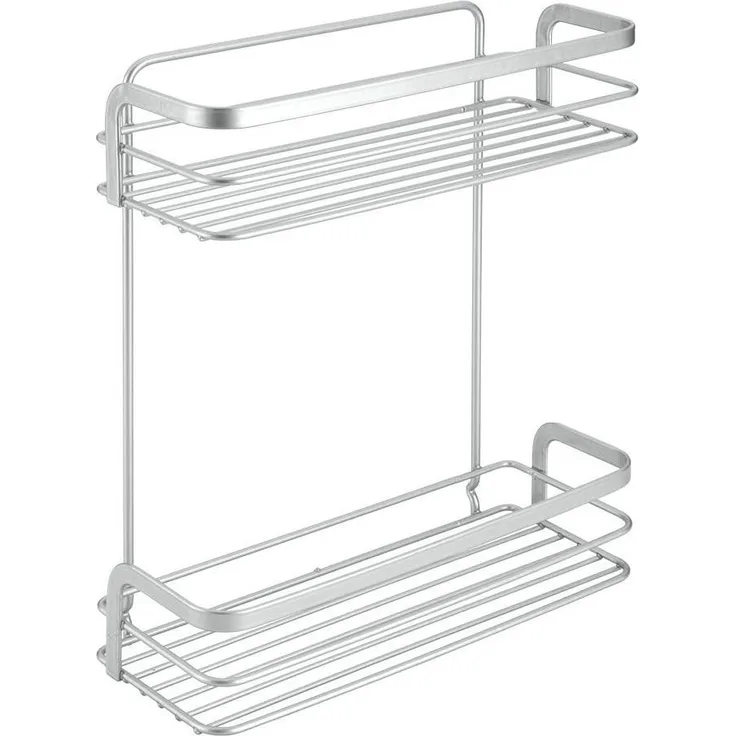 METALTEX 404814039 Viva Ablage mit 2 Etagen 26x10x30 cm, Polytherm