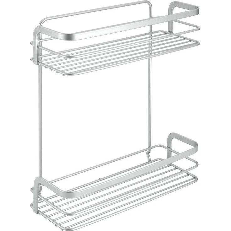 METALTEX 404814039 Viva Ablage mit 2 Etagen 26x10x30 cm, Polytherm – Bild 1