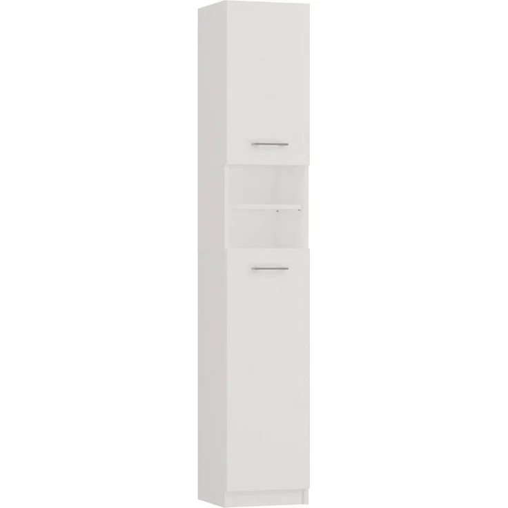 Raumhirsch Furniture Badkommode Badkommode Badezimmerschrank Hochschrank (mit zwei Türen - Maße 30 x 32 x 180 cm), verschiedene Farben – Bild 2