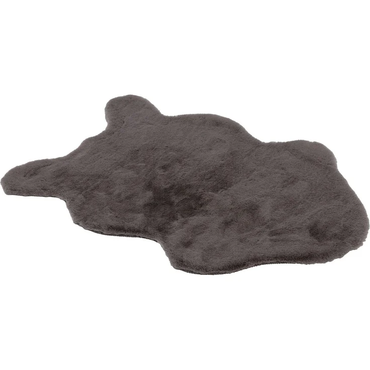 SCHÖNER WOHNEN-Kollektion Fellteppich Tender, fellförmig, Höhe: 26 mm, weich durch Microfaser, Kaninchenfell Haptik, Kunstfell, waschbar – Bild 1