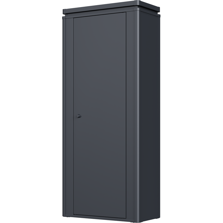 Weide Noble Gartenschrank 600 L | Verzinkter Stahl | Anthrazit