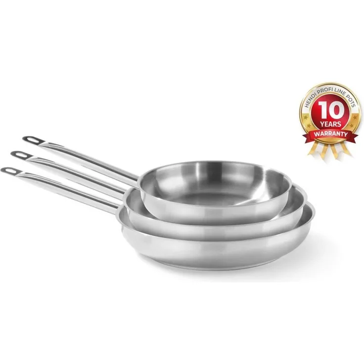 HENDI Bratpfanne - ohne Deckel, Profi Line, ⌀240x(H)45mm