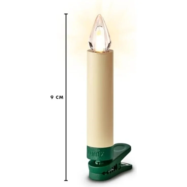 Krinner Superlight Bavaria Mini Flame 6er Set Elfenbein – Bild 5