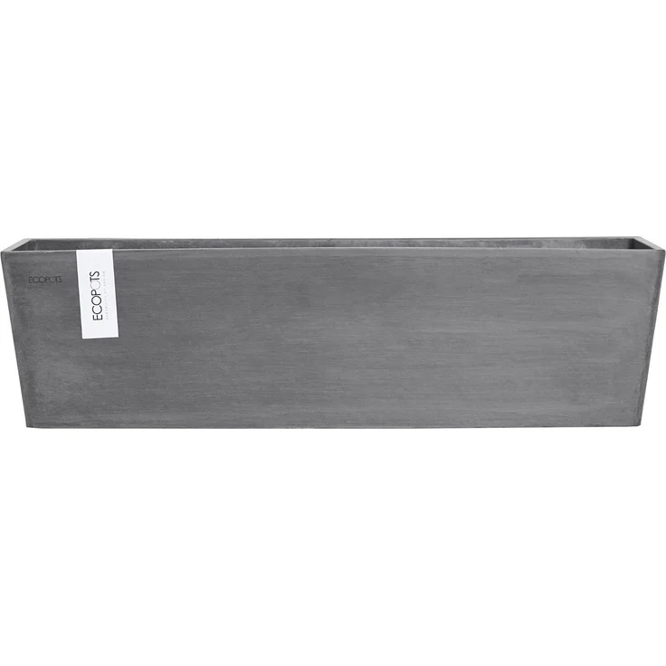 ECOPOTS Blumentopf MANHATTAN L Grey, BxTxH: 17,2x17,515 cm – Bild 2