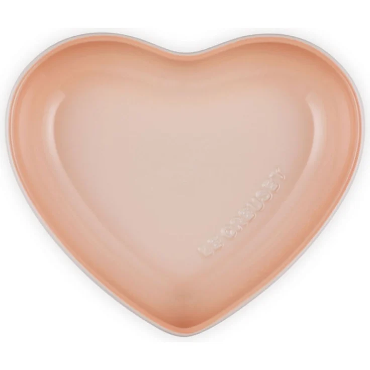 LeCreuset Schüssel in Herzform Steinzeug 20cm | Peche : Peche – Bild 3