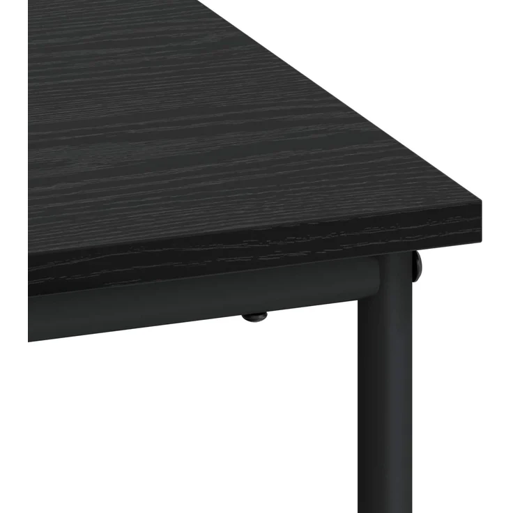 vidaXL Schreibtisch mit Stauraum Schwarz Eichen-Optik 100 x 50 x 75 cm 8007990 – Bild 7
