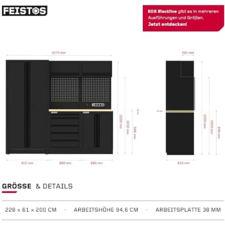 FEISTOS Werkstatteinrichtung EOS Blackline 1 | – Bild 7