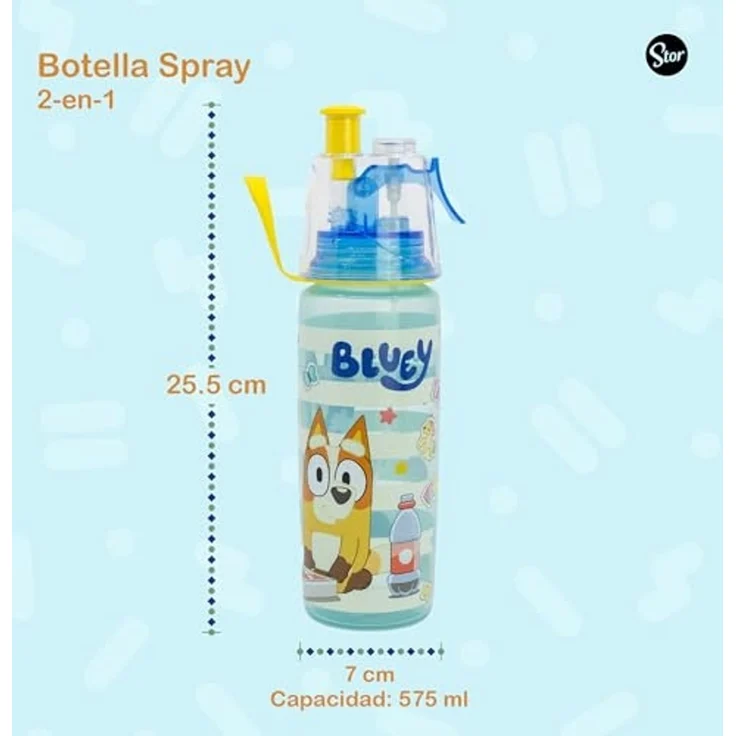 Stor Wiederverwendbare Sprühflasche DE 575 ml | BLUEY – Bild 3