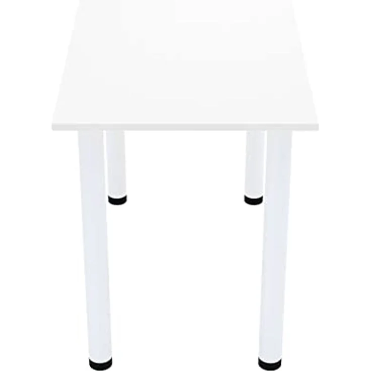 AKKE Esstisch, Esszimmertisch mit weißen Beinen Küchentisch Bürotisch 2mm PVC – Bild 5
