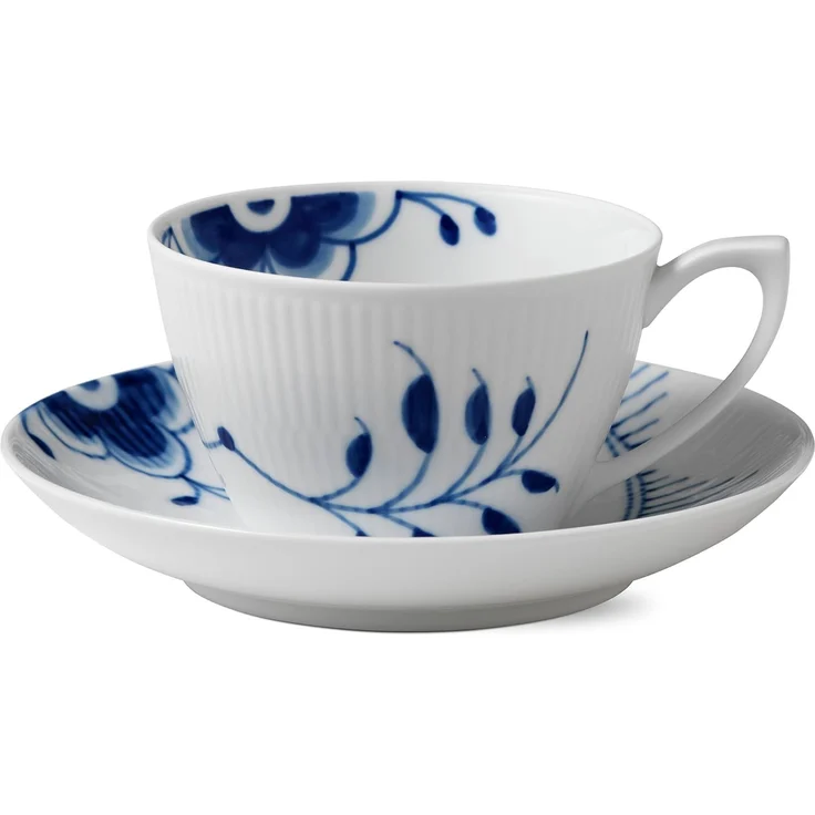 Royal Copenhagen Musselmalet Mega Blau Tee-& Cappuccinotasse 28 cl – Bild 6