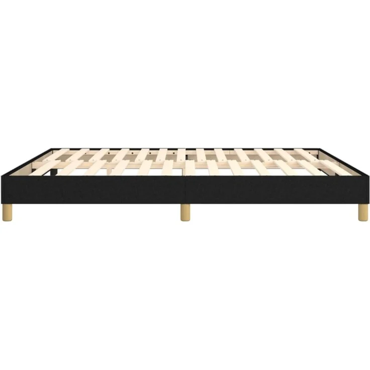 Boxspringbett Schwarz 160x200 cm Stoff [3120624] – Bild 8