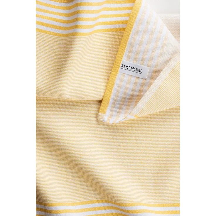 Hermia Concept 'Sevilla - Yellow' Handtuch-Set (5-teilig), Gelb, 50 x 70 cm – Bild 3
