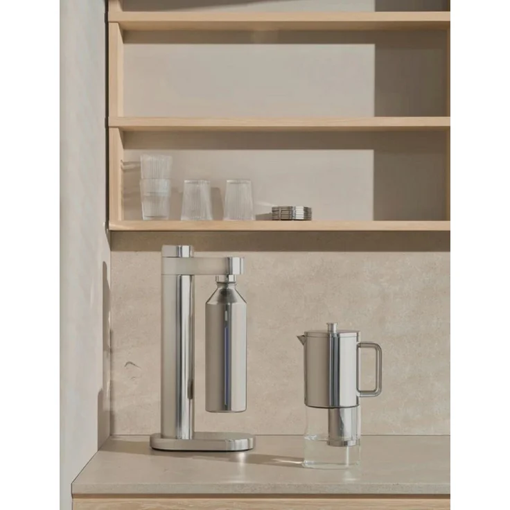 Stelton Brus Wassersprudler Flasche 1,2 L steel – Bild 3