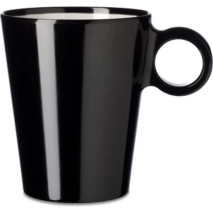 Rosti Mepal Henkelbecher Flow 0,3 l Schwarz