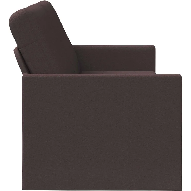 vidaXL 3-Sitzer Sofa Dunkelbraun 220 x 81 x 82 cm Stoff 42041143 – Bild 3