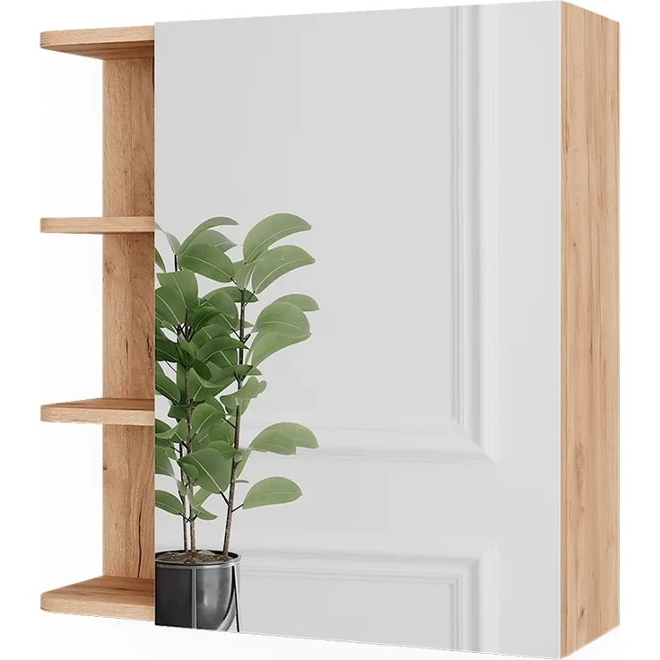 Spiegelschrank Fynn Goldkraft Eiche 62 x 64 cm Vicco