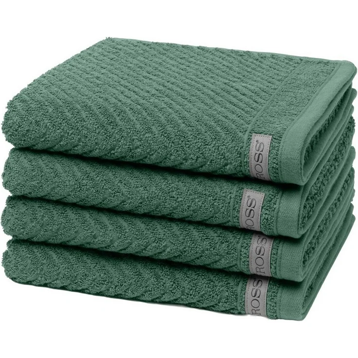 Ross Smart 4 tlg. Frottier-Set - 4 X Handtuch (50 X 100cm) - 520 g/m2 - Kiefer – Bild 1