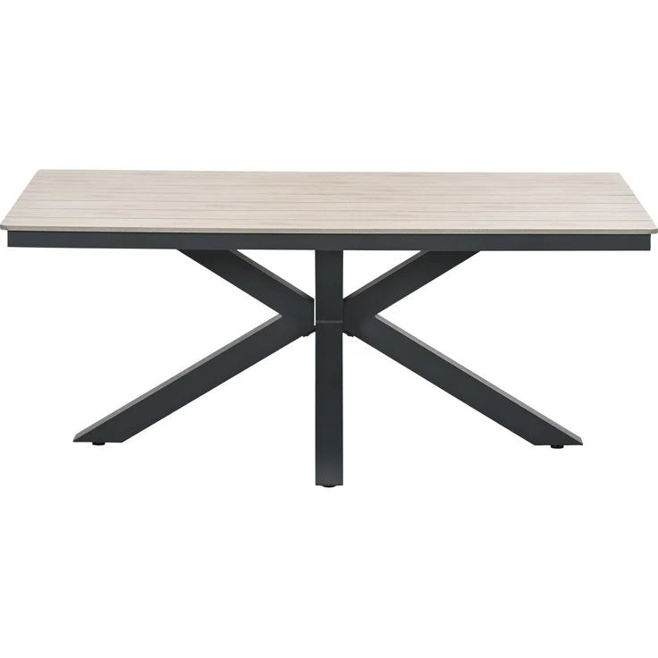 Gardissimo ARMATI Nonwood Alu-Gartentisch Gartenmöbel 180cm (eckig) – Bild 1