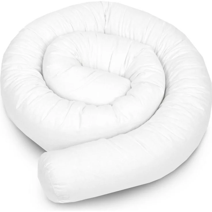 Amilian Nestchenschlange Bettschlange 210cm - Seitenschläferkissen - Nestschlangen, (Nestchenschlange für Kinderbett, Nestchen, Bettumrandung als Kopfschutz, Kantenschutz für Ihr Babybett), Nestchen - Bettumrandung als Kopfschutz - Kantenschutz für Bab... – Bild 4