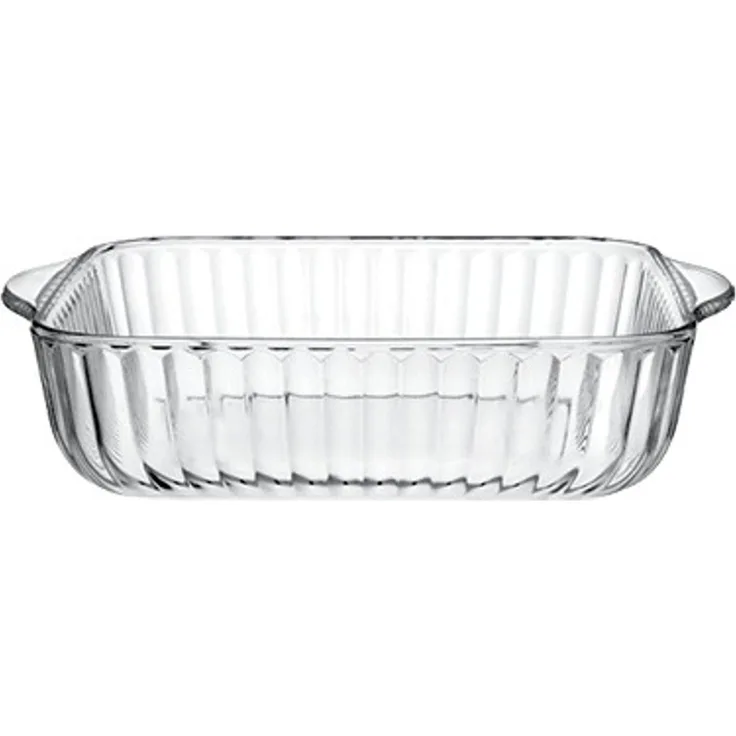 Pasabahce Borcam Auflaufform aus Glas 1,95L - Hitzebeständig & Vielseitig