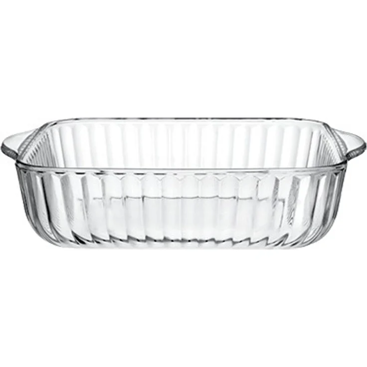 Pasabahce Borcam Auflaufform aus Glas 1,95L - Hitzebeständig & Vielseitig