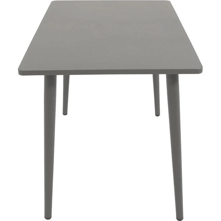 DEGAMO DENVER Gartentisch, Stahl, grau, 120x70cm – Bild 4