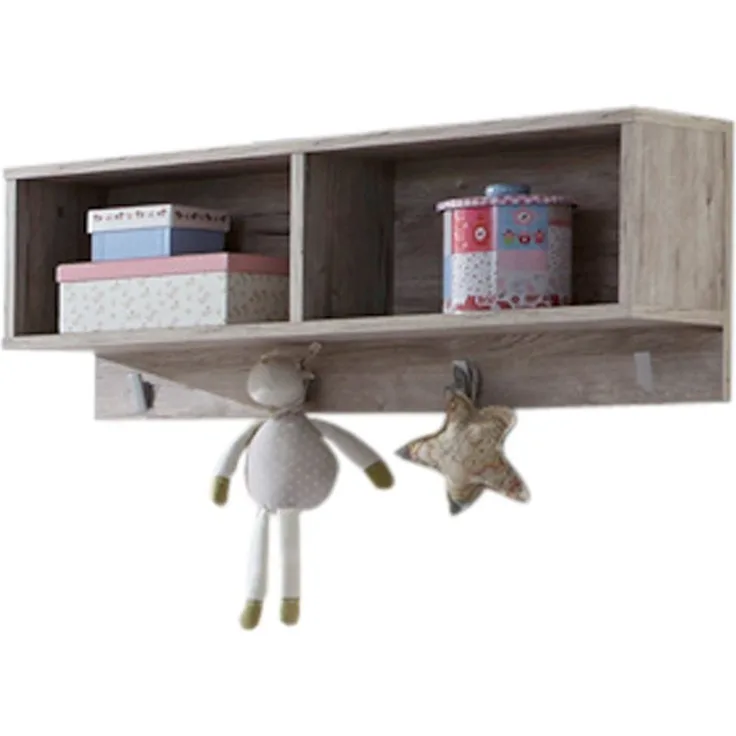 Arthur Berndt 'Bente' Wandregal Bücherregal Universalregal Garderobe Eiche Sand