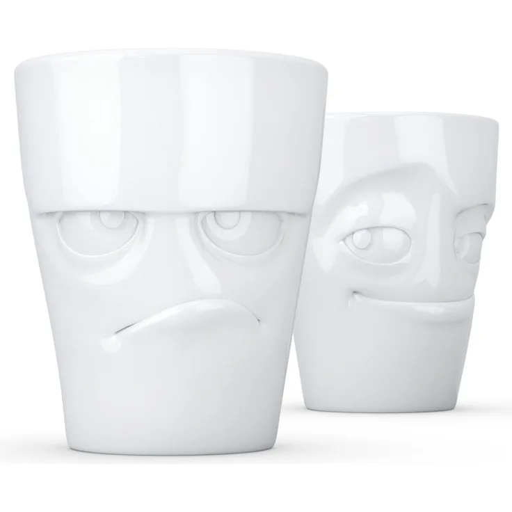 Becher Set Nr. 1 by FIFTYEIGHT - Becher ohne Henkel - grummelig + verschmitzt -