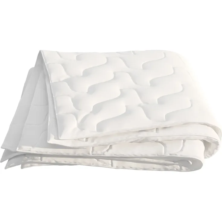 Emma 'Classic' Bettwäsche, 240x220 cm, 100 % Polyester, Weiß