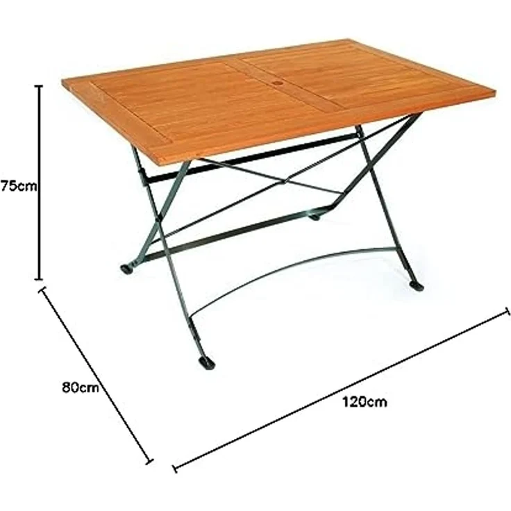 MERXX Gartentisch Schloßgarten, 80x120 cm – Bild 2
