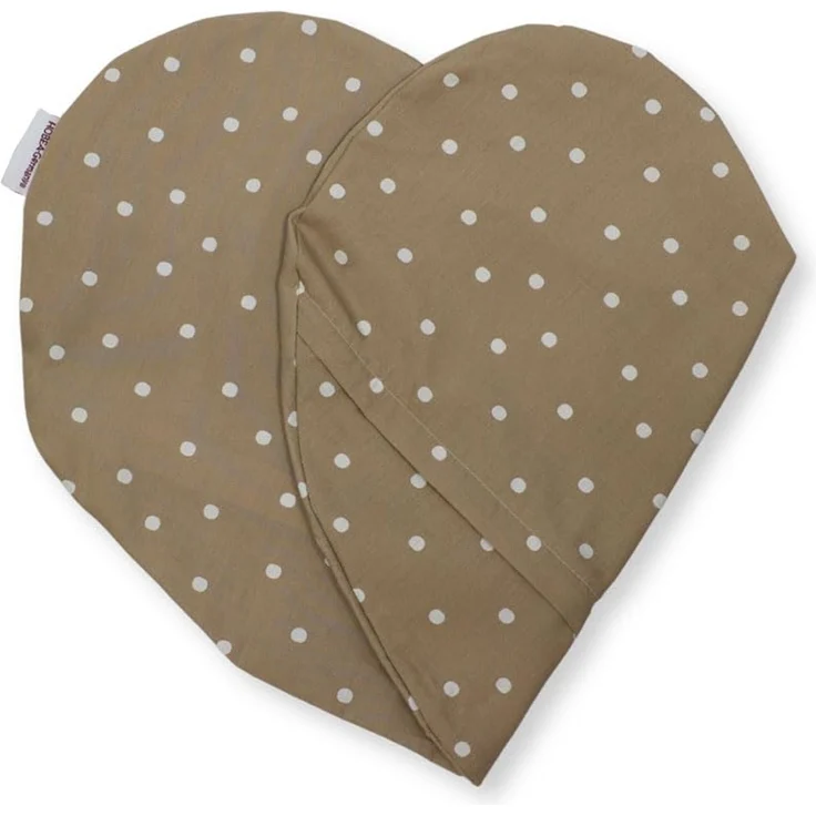 HOBEA-Germany Bezug für Stillkissen Lima Punkte beige