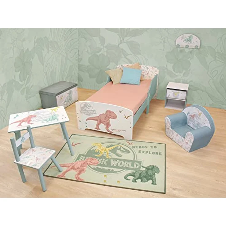 Fun House 713503 Jurassic World Dinosaurier Spielzeugkiste faltbar 55,5 x 34,5 x 34 cm für Kinder – Bild 5