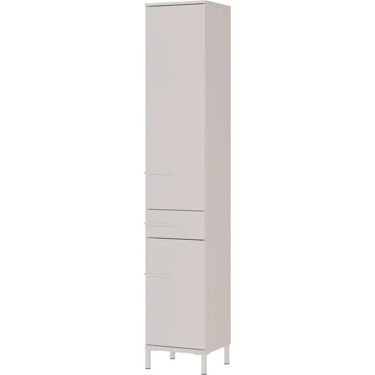GERMANIA Badmöbel-Set Laurino, (2-St), mehrteiliges Set mit Waschbeckenunterschrank und Hochschrank – Bild 2