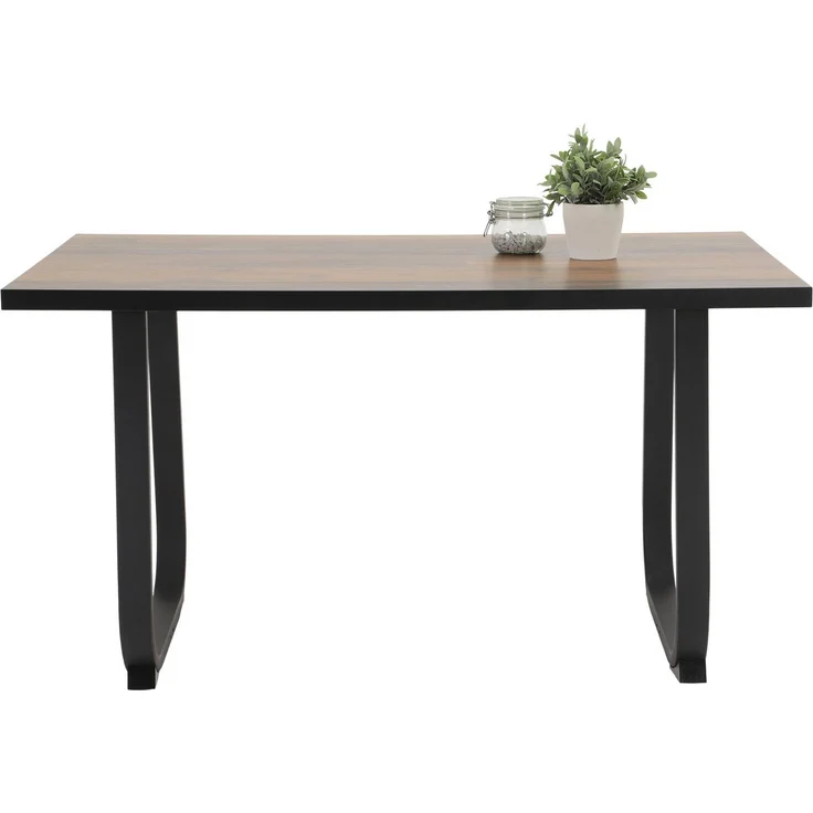 HELA Essgruppe RUHR, (4-tlg), Kufentisch 140x90 cm, Schwingstuhl und Bank mit Federkorb, Komfortsitz – Bild 2