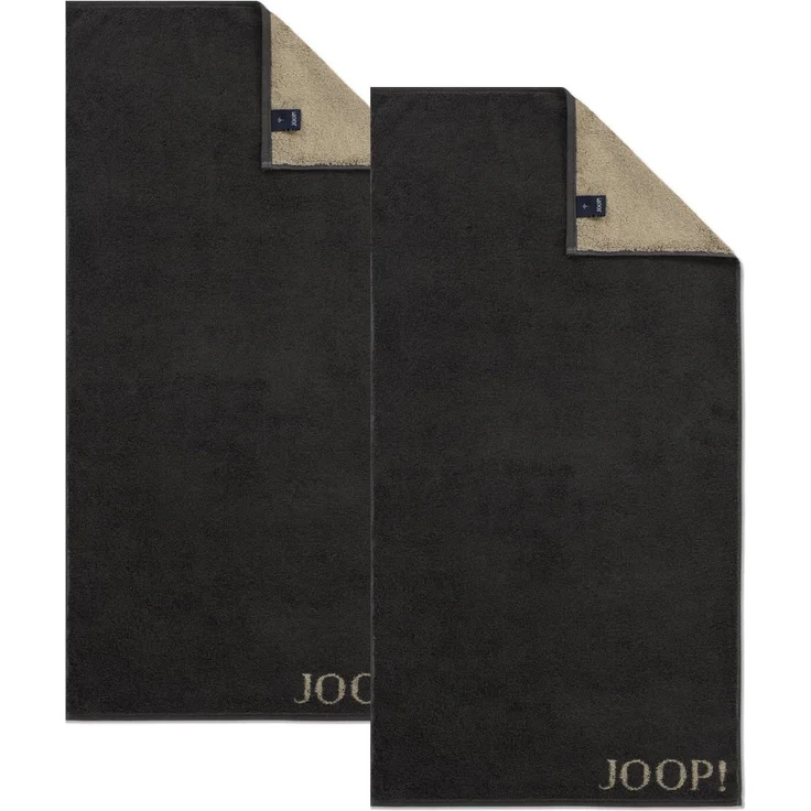 2 Stück Joop! Handtuch Classic 1720-73 schiefer 50x100 – Bild 1