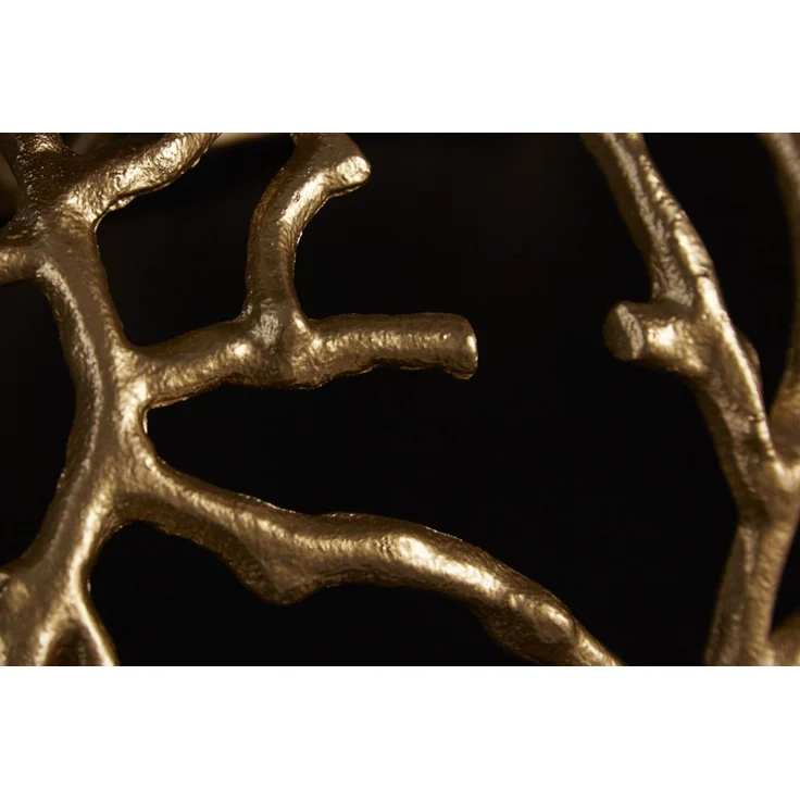 Stilvoller Kerzenständer CANDELA 60cm gold Aluminium Kerzenhalter – Bild 5
