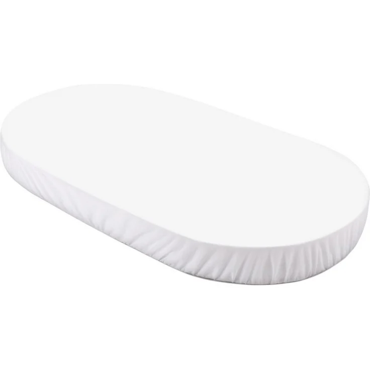 Spannbetttuch, für Waldin OWAL Babybett 7in1 - Bettwäsche für Kinderbetten- Pflegeleichte, superweiche und strapazierfähige Baumwolle Groß, Taupe – Bild 4