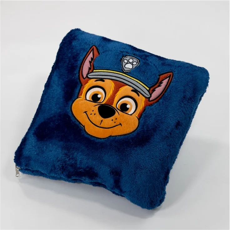 Paw Patrol Kissen-Decke 2-in-1 Kuscheldecke mit Kissenfunktion 100x150 cm – Bild 2
