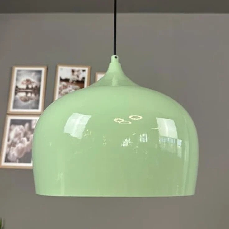 Bamyum Pendelleuchte Bamyum Pendelleuchte Vintage I Kreis I Metall Ø30 cm Lampe, ohne Leuchtmittel – Bild 3