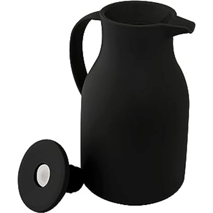 dobman exclusive 401724 Thermokanne Isolierkanne Kaffeekanne Warmhaltekanne 1L. Jet – Bild 3