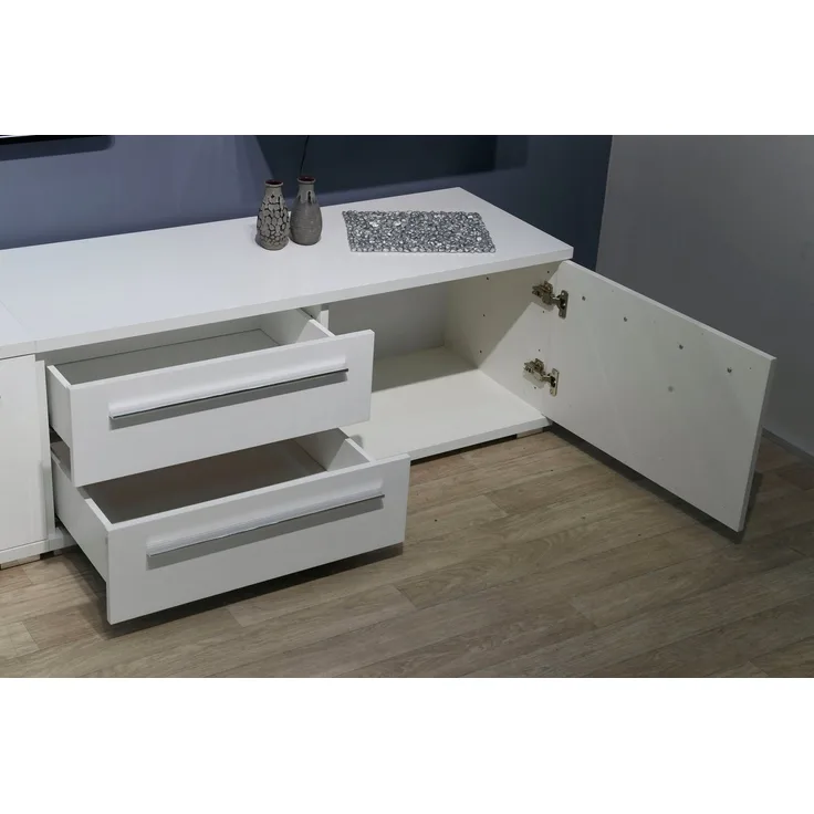 Places of Style TV-Board Piano, UV lackiert, mit Soft-Close-Funktion